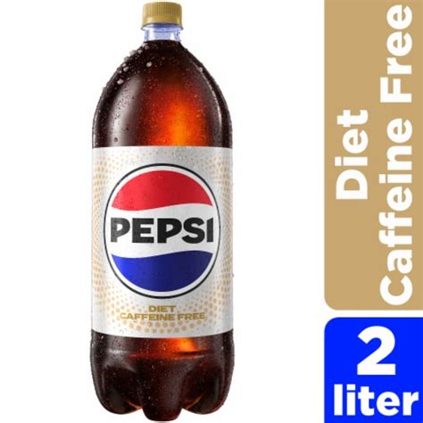 Diet Pepsi Cola Caffeine Free Soda Bottle, 2 liter - QFC