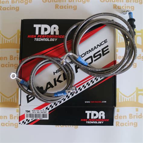 Jual Selang Rem Tdr Non Abs Nmax Yamaha Depan Belakang Silver