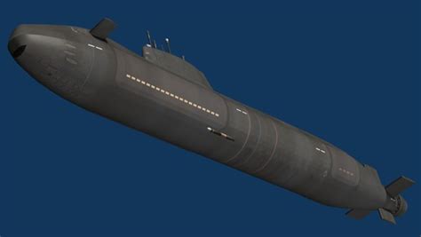 3D Astute-class submarine model - TurboSquid 1980160