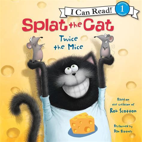 Splat the Cat: Twice the Mice Audiobook, written by Rob Scotton ...