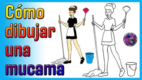 C Mo Dibujar Una Mucama O Camarera How To Draw A Maid Or Waitress