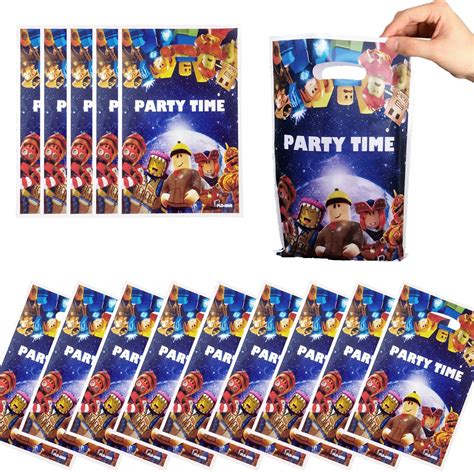 Roblox Party Gift Bags Gift And Sweet Paper Bags Cute Roblox Themed