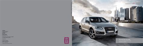 Audi Q5 And Sq5 Brochure