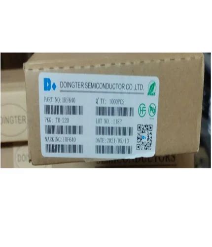 IRF640 Power Mosfet at ₹ 15.5/pieces | Power Mosfets in Mumbai | ID ...