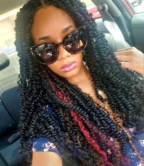 Passion Twist Hair Water Wave Bohemian Braids Twist Hairstyles