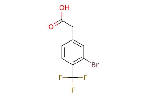 EMolecules 2 3 BROMO 4 TRIFLUOROMETHYL PHENYL ACETIC ACID 1214391