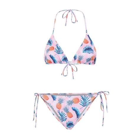 Fiji Aloha Womens Triangle Bikini Set 38 SOLD OUT Hipicon