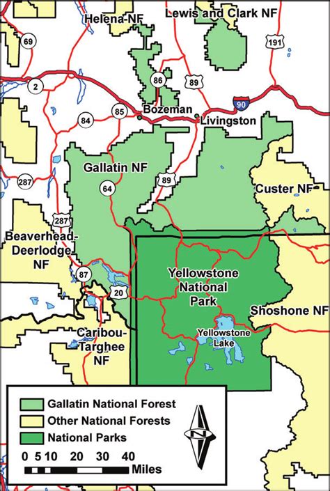 Caribou Targhee National Forest Map - Maping Resources