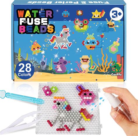 Kit De Perles De Fusible D Eau Perles Pour Enfants Couleurs