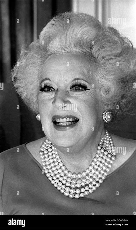 Eccentric Author Barbara Cartland At Home In 1979 Stock Photo Alamy