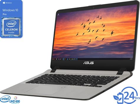 Asus X407 Notebook 14 Hd Display Intel Celeron N4000 Upto 2 6ghz 4gb Ram 512gb Ssd Hdmi