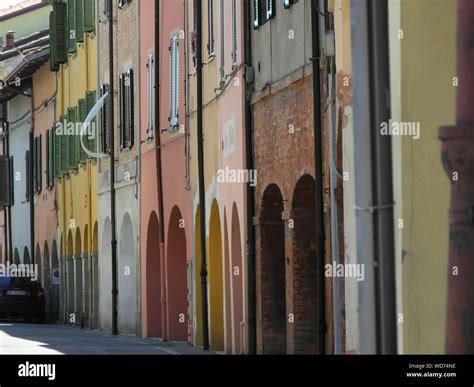 Road By Buildings In City Stock Photo - Alamy