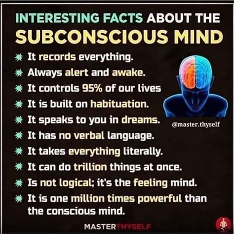 Subconscious mind | Subconscious mind, Subconscious mind power, Subconscious