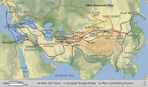 Silk Route And Its History The Strong Traveller