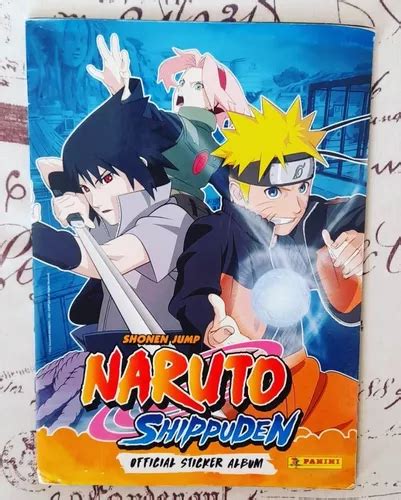 Album Naruto Shippuden Shonen Jump Panini Completo Cuotas Sin Interés