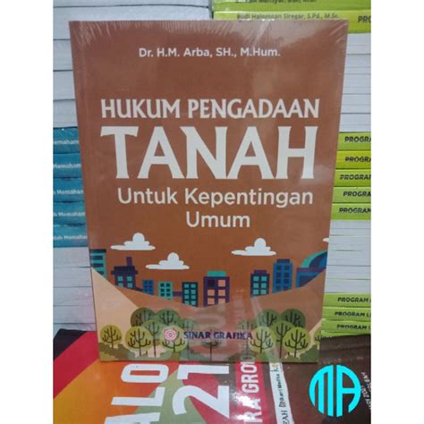 Jual Buku Hukum Pengadaan Tanah Untuk Kepentingan Umum Shopee Indonesia