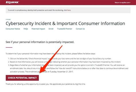 Equifax Has Set Up A Web Site To See If Your Personal Information Was