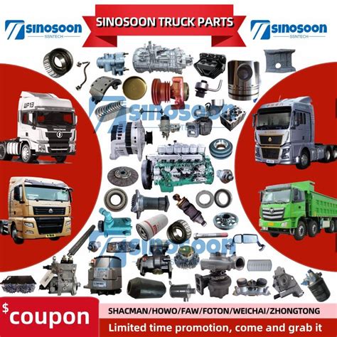 FAW Parts Foton Parts Supplier Shacman HOWO Dongfeng Spare Parts ...