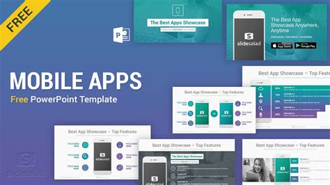 Mobile Apps Free Powerpoint Presentation Template Slidesalad Free