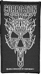 Amazon Corrosion Of Conformity Spike Skull Logo Patch Clothing