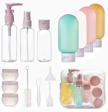 Yibaijia 12 Pcs Travel Bottles Set 60 ML Travel Bottles Containers