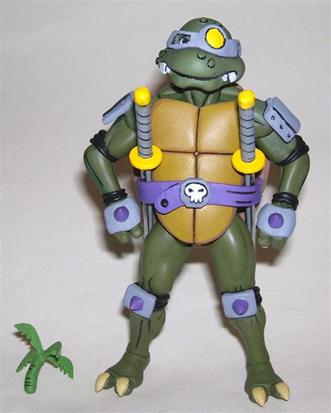 Slash Neca 87 Cartoon Style Teenage Mutant Ninja Turtles Custom