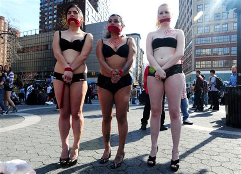 Female Sex Worker Advocates Stand Silently Editorial Stock Photo Stock Image Shutterstock