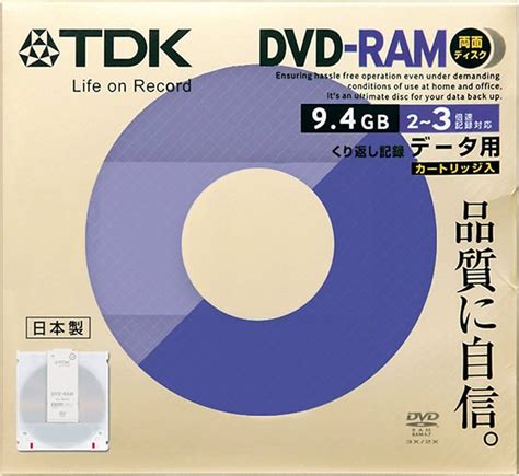 L010D06 TDK DVD RAMデータ用9 4GB 両面ディスク 3PACK 5セット 13600円 claroins