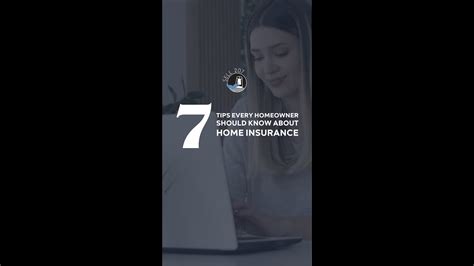 7 Tips Every Homeowner Should Know About Home Insurance Youtube