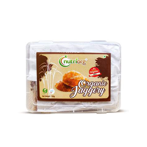 Nutriorg Organic Raw Jaggery Cubes Jaggery Cube Gud Jaggery