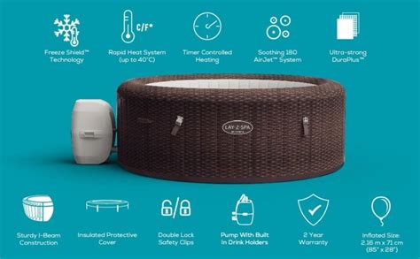 Lay Z Spa St Moritz Airjet Inflatable Hot Tub For Sale From United Kingdom