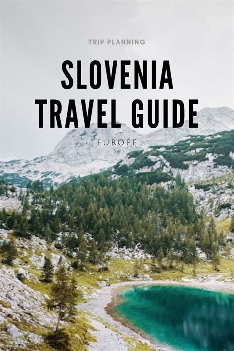 Slovenia Travel Guide Map Artofit