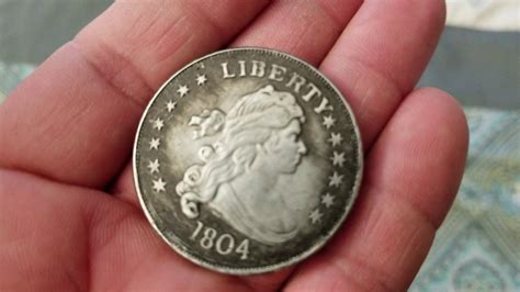 Liberty Coin 1804 How Much It Worth Youtube