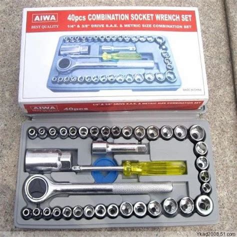 Aiwa Carbon Steel Pcs Combination Socket Wrench Set At Best Price In