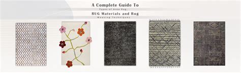 Types of Area Rug Materials and Weaving Techniques | Mat living