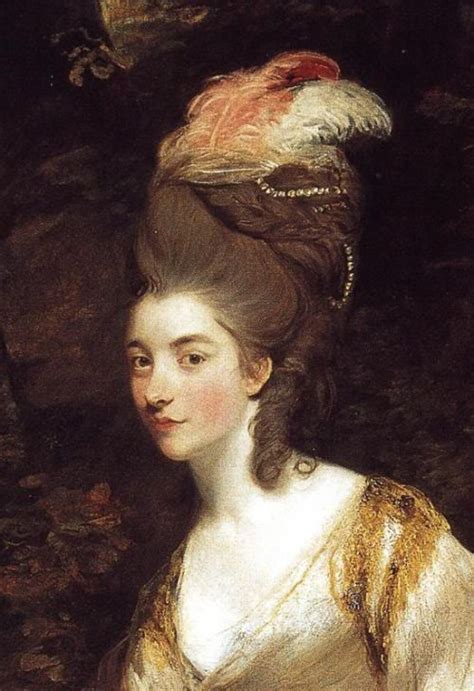 Joshua Reynolds Georgiana Duchess Of Devonshire Detail 1775 76 Georgiana Duchess Of