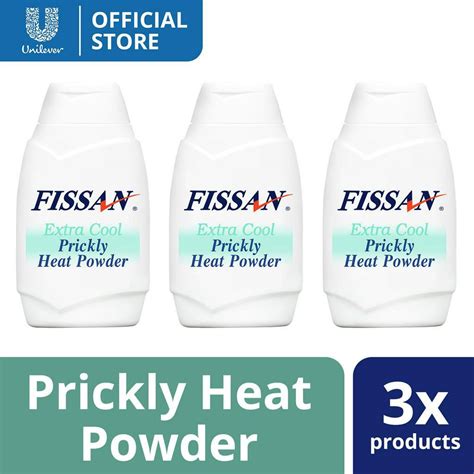 Fissan Prickly Heat Powder Extra Cool 100G X3 Shopee Philippines