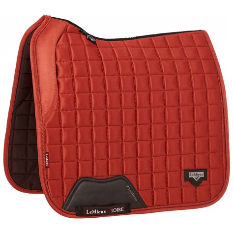 Lemieux Dressage Saddle Pad Loire Memory Satin Square Fundis Equestrian