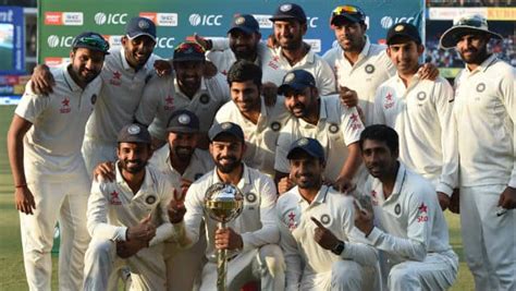 India Awarded The Icc Test Championship Mace Cricket Country