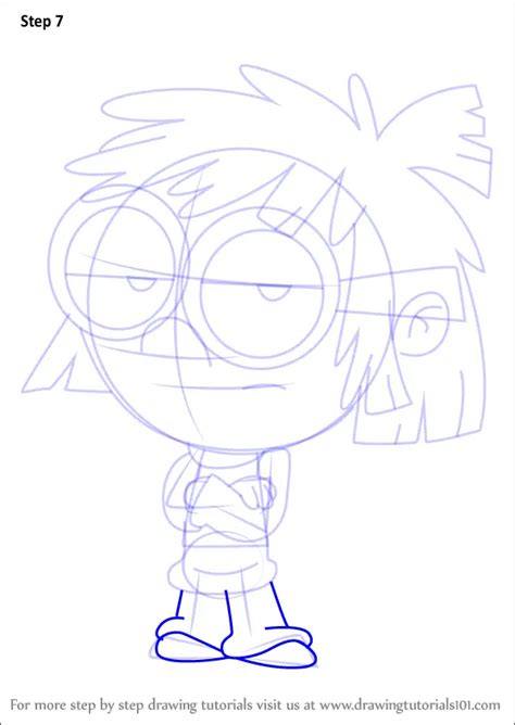 How To Draw Lisa Loud From The Loud House The Loud House Step By Step