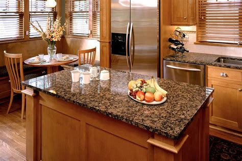 Brown Granite Countertop Kitchen