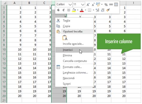 VBA Excel Inserire Eliminare Righe Colonne Excel Per Tutti