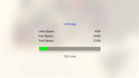 How to check Apple TV storage space