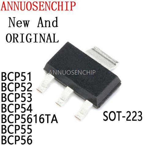 10PCS-BCP56T1G-SOT223-SOT-BCP51-16-BCP52-16-BCP53-16-BCP53T1G-BCP54-16 ...