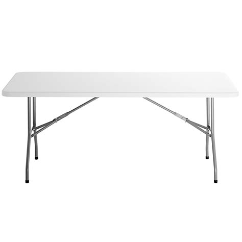 Choice 30 X 72 White Plastic Folding Table