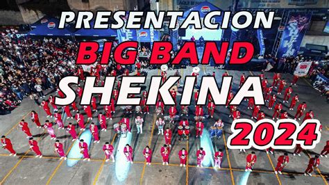 Big Band Shekina Presentacion Oficial Youtube