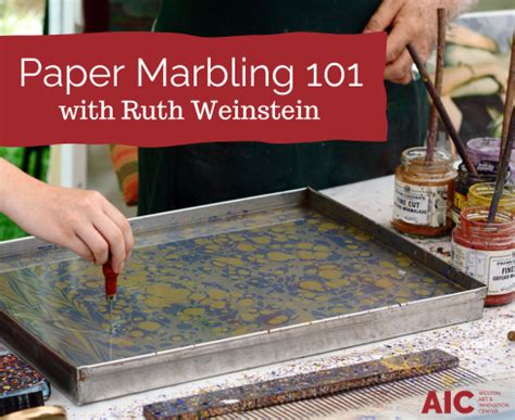 Paper Marbling 101 - Weston Art & Innovation Center