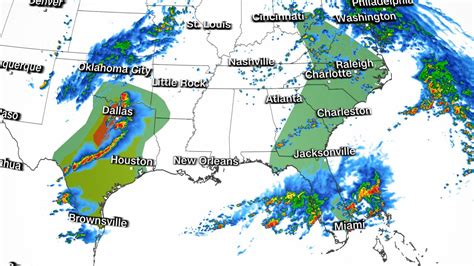 Severe Storms To Strike The South Again As Millions In Texas Could See