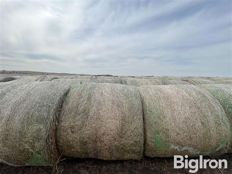 Alfalfa Round Bales 3rd Cutting BigIron Auctions