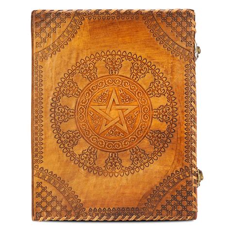 Antique Pentagram A4 Leather Office Portfolio - Wellbourne Crafts